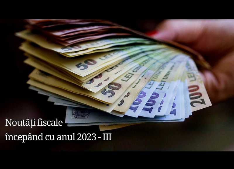 Modificări în materia TVA-ului